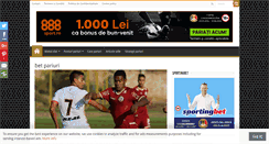 Desktop Screenshot of bet-pariuri.com